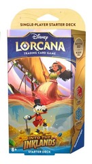 Disney Lorcana: Into the Inklands Starter Deck - Ruby/Sapphire Moana & Daffy Duck